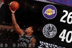  詹姆斯准绝杀助湖人险胜雷霆  